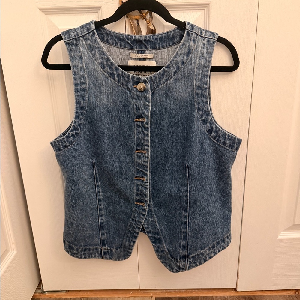 SCOTCH & SODA VEST NWOT